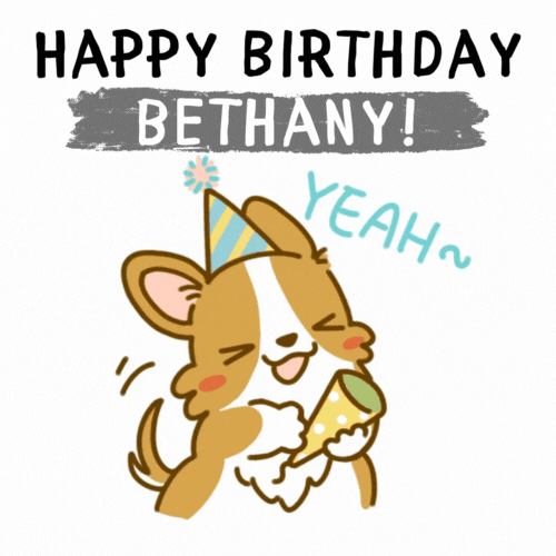 Happy Birthday Beth Gif