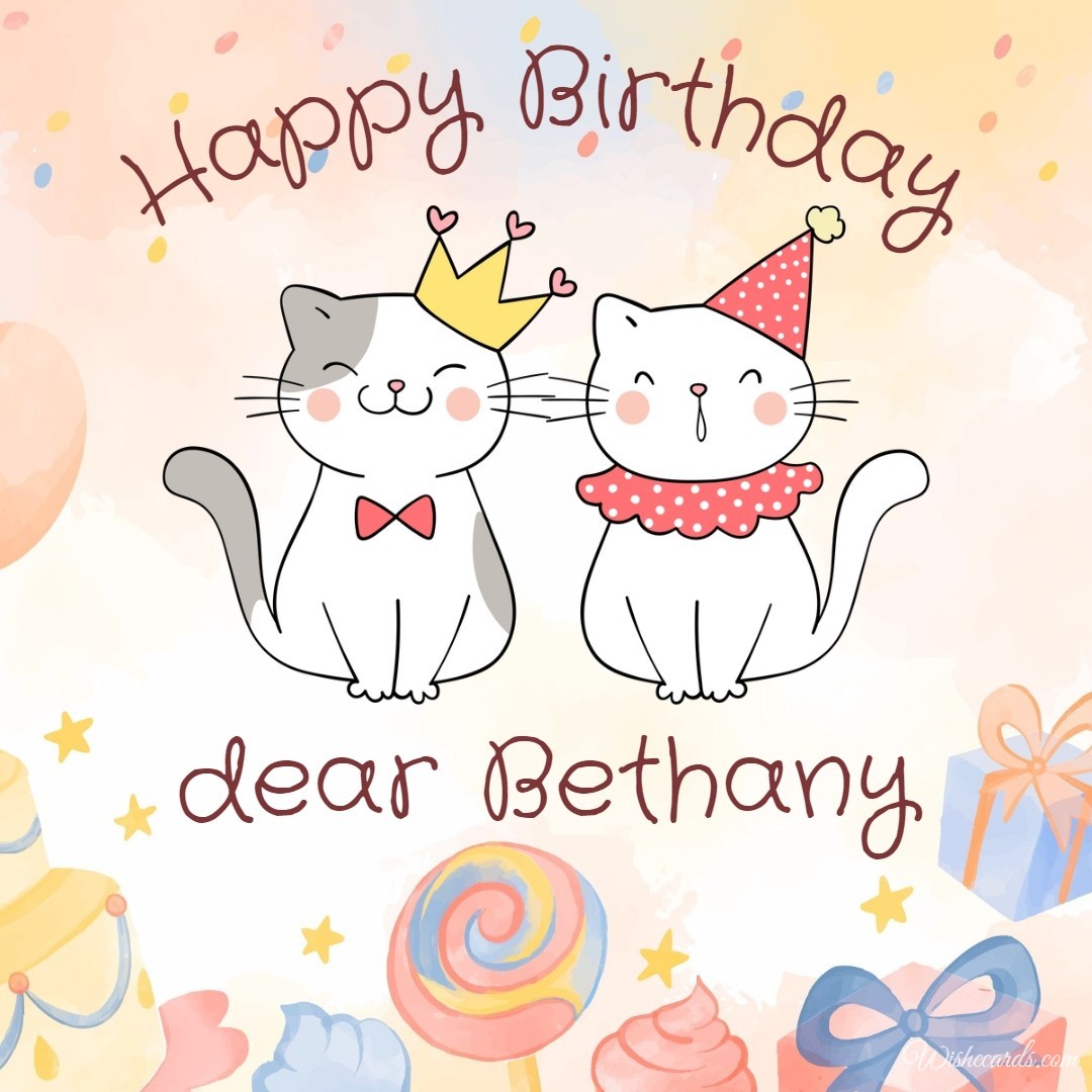 Happy Birthday Bethany Image