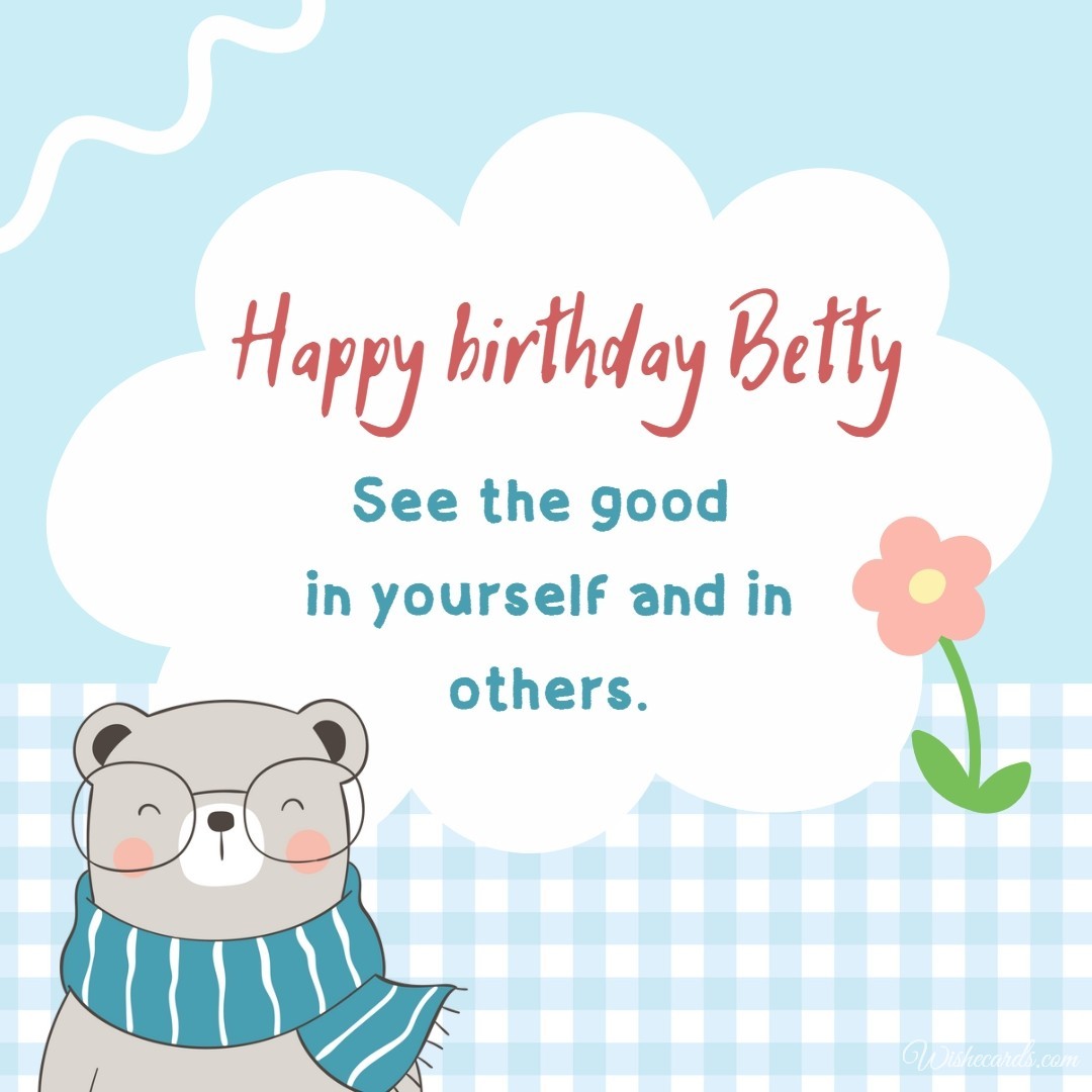 Happy Birthday Betty Picture