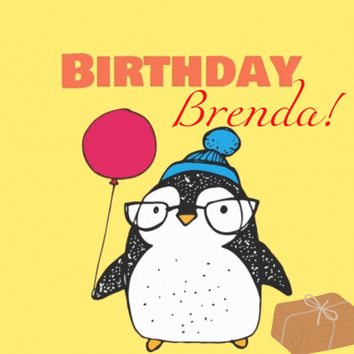 Happy Birthday Brenda Gif