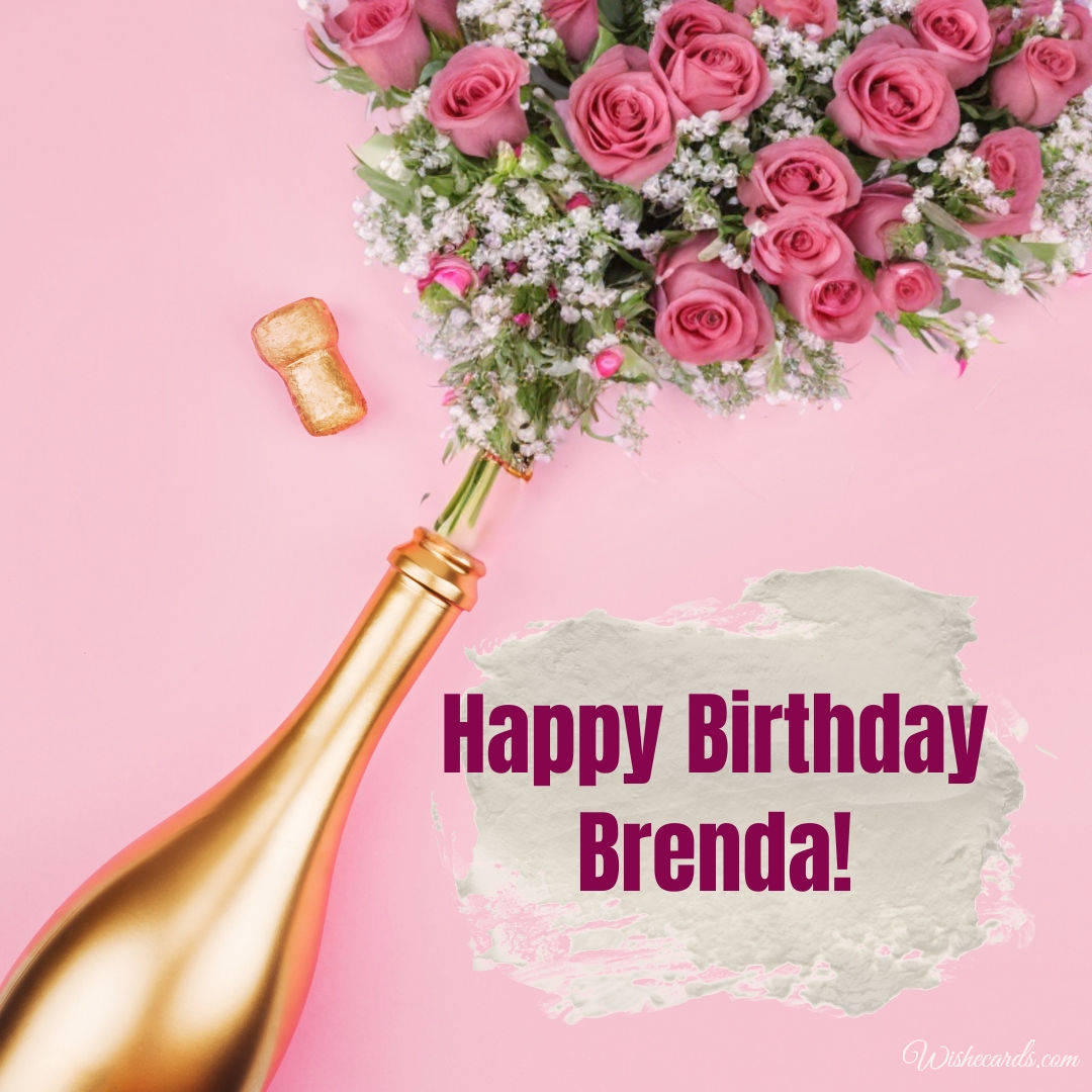 Happy Birthday Brenda Image