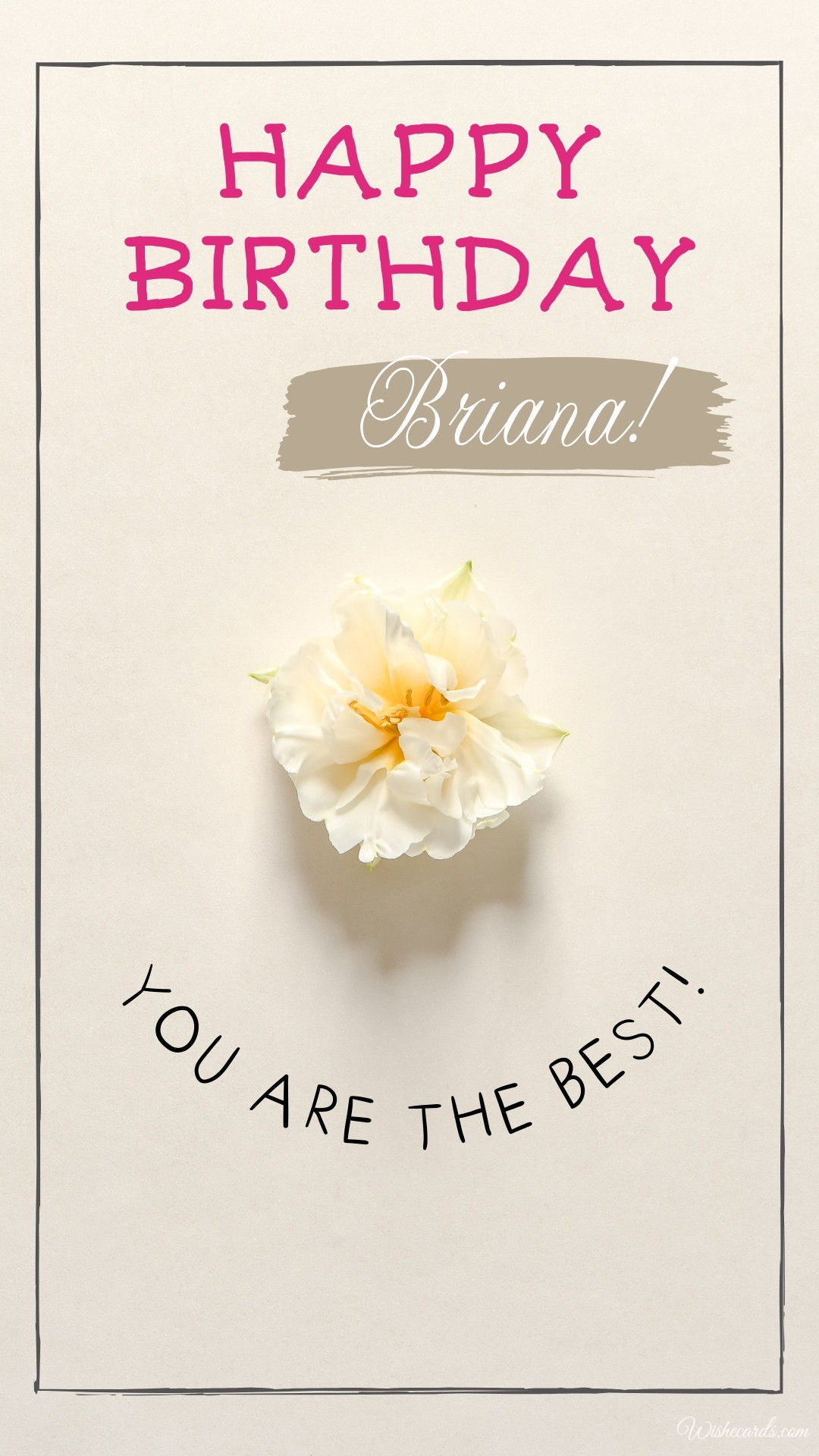 Happy Birthday Briana Image