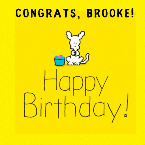 Happy Birthday Brooke