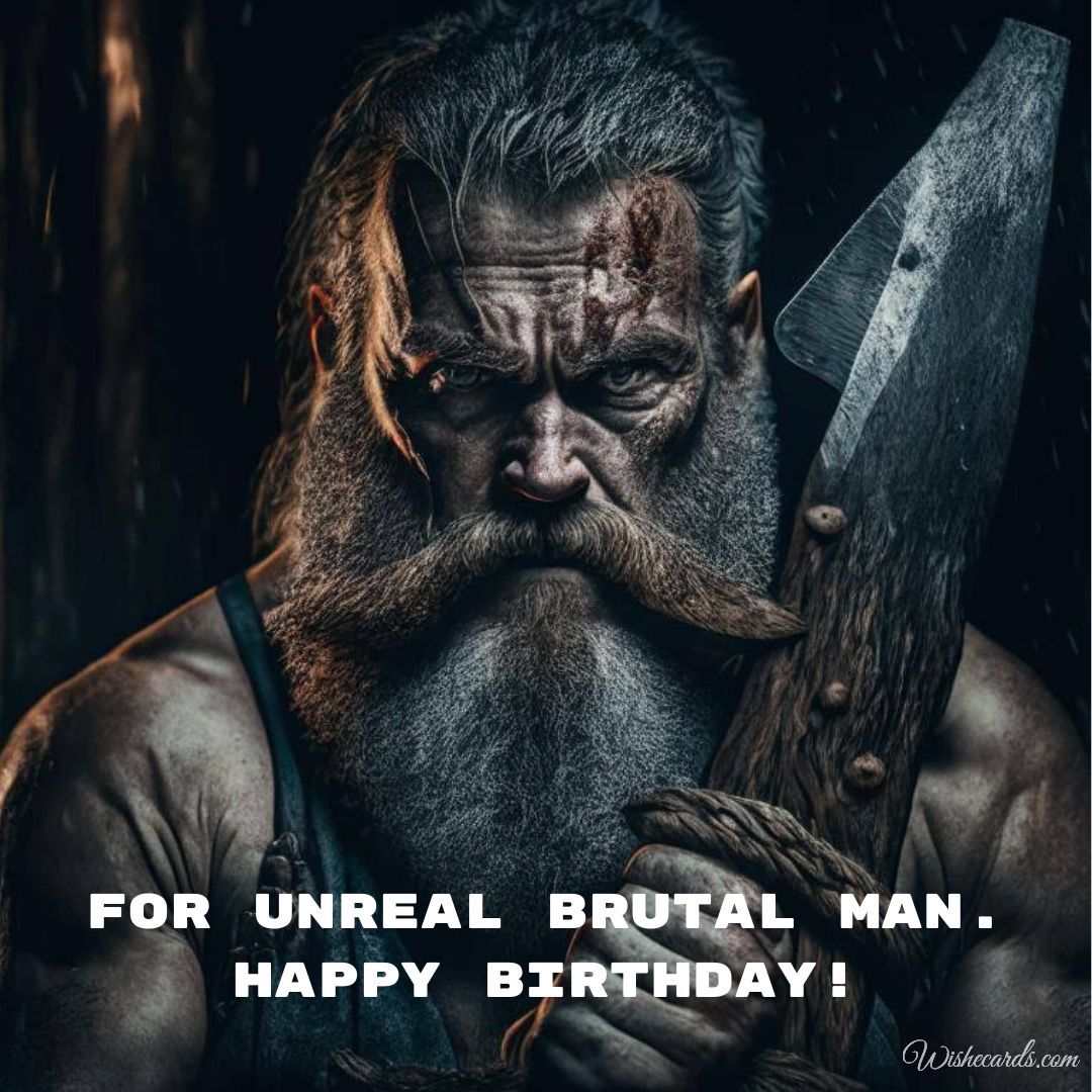 Happy Birthday Card Male