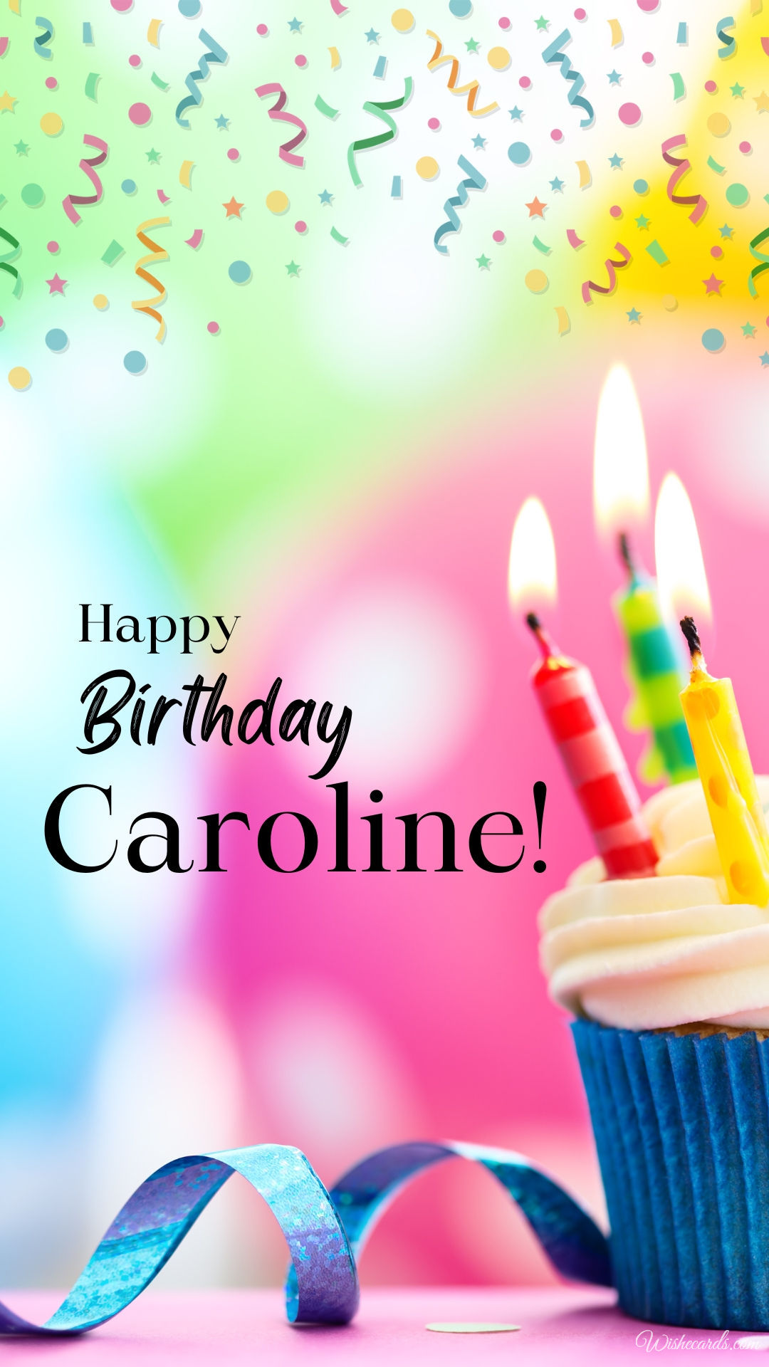 Happy Birthday Caroline Cake
