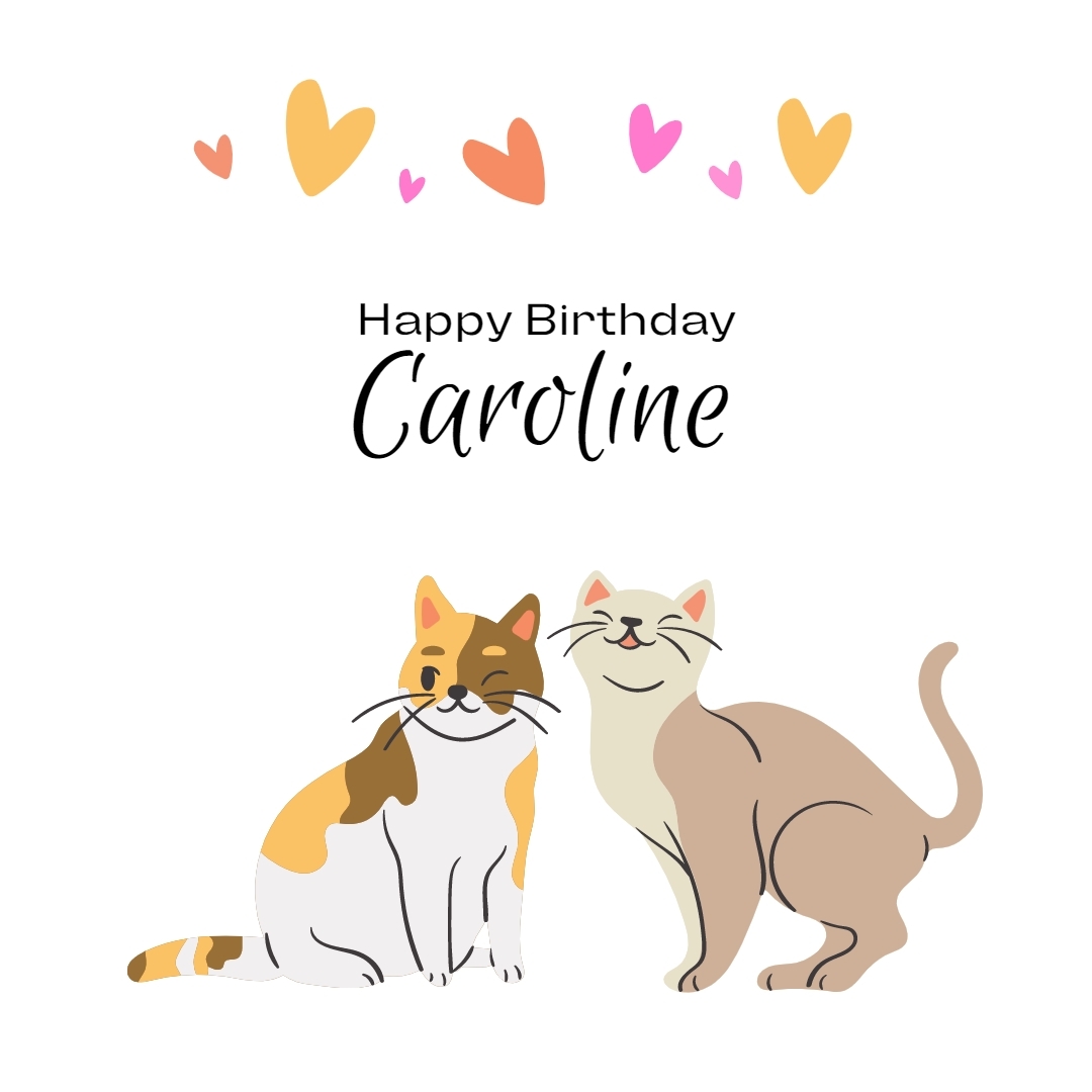 Happy Birthday Caroline Image