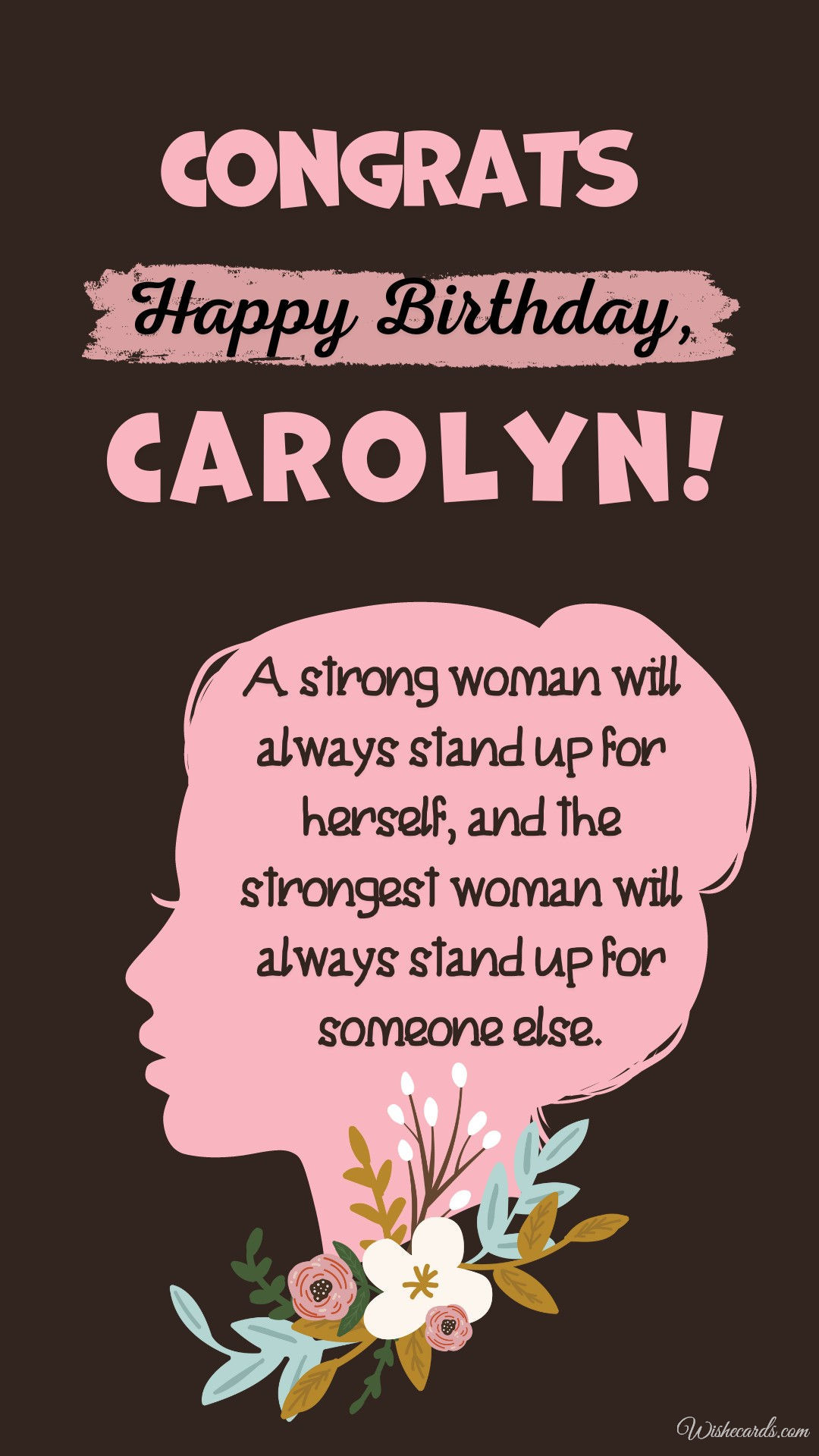 Happy Birthday Carolyn Pic