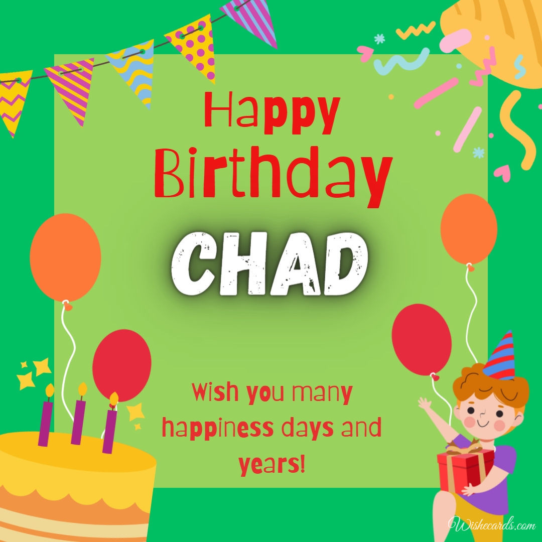 Happy Birthday Chad Image