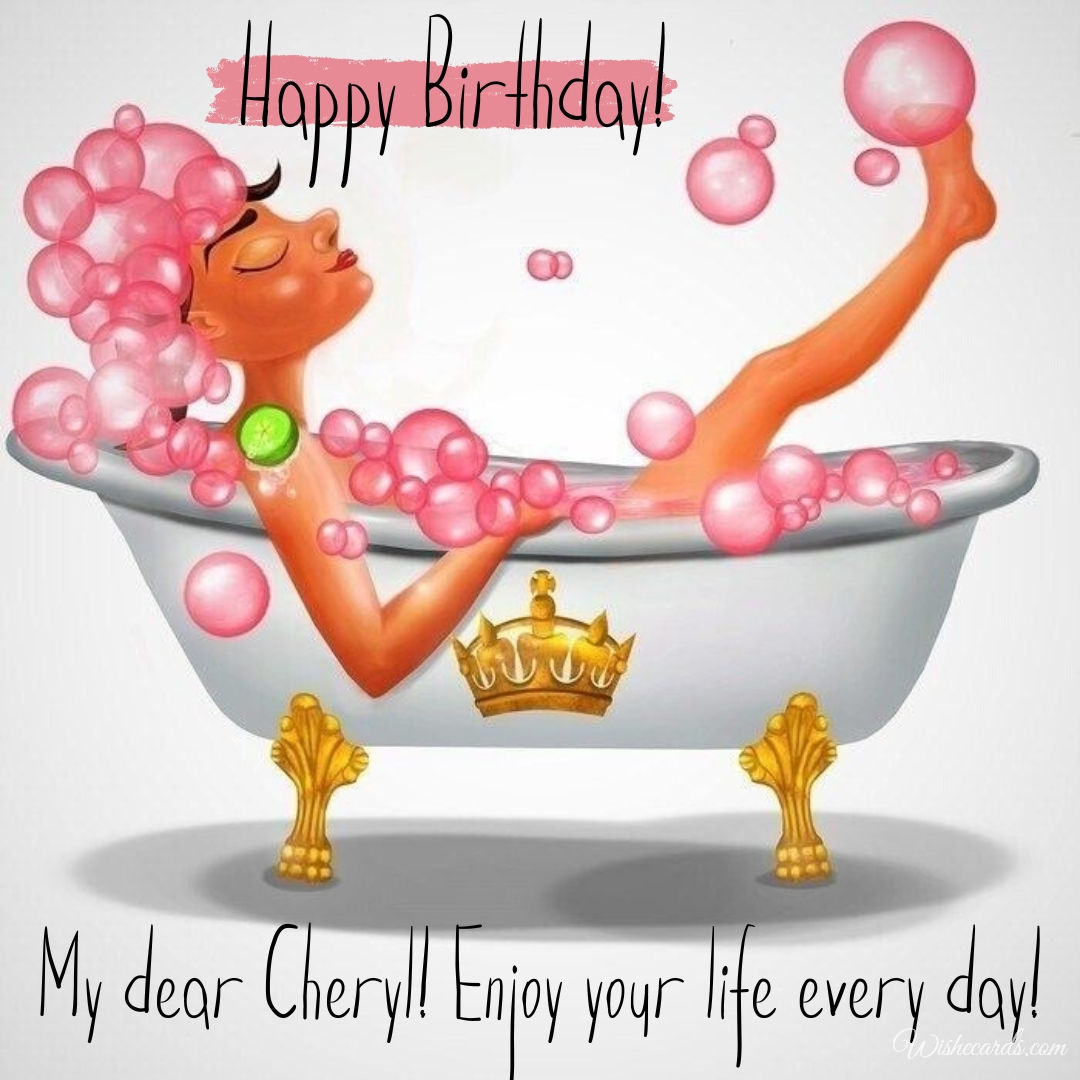 Happy Birthday Cheryl