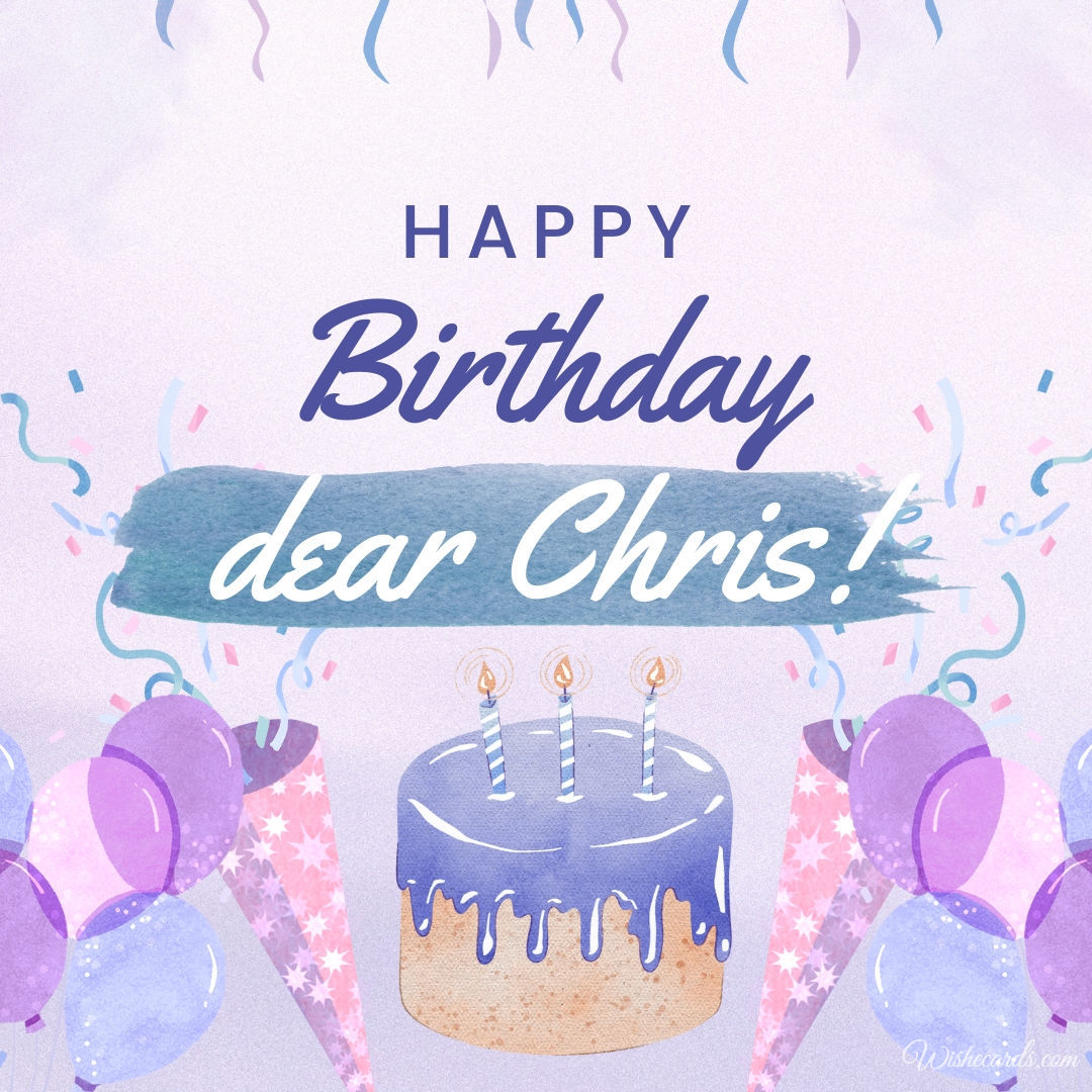 Happy Birthday Chris Pic