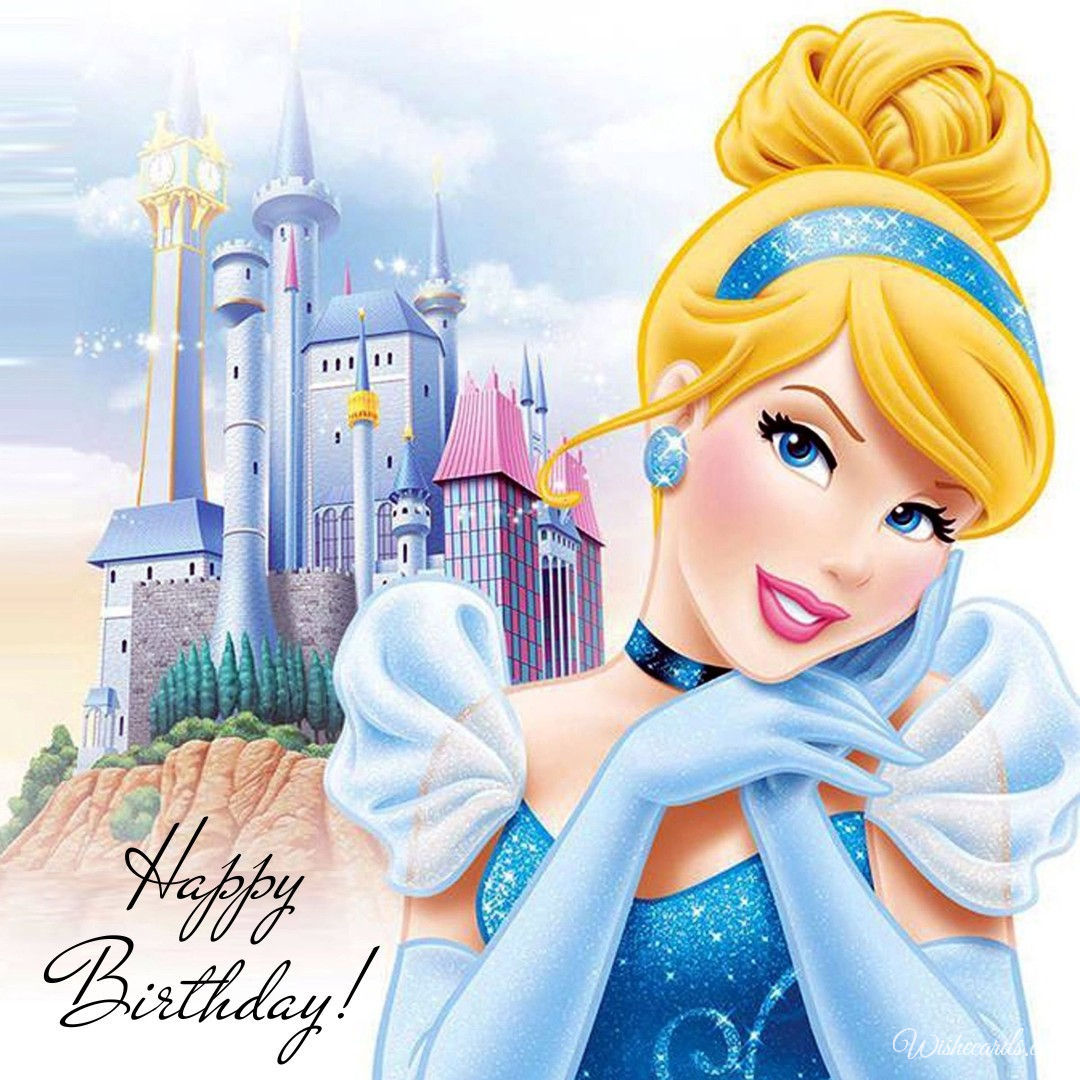 Happy Birthday Cinderella Image