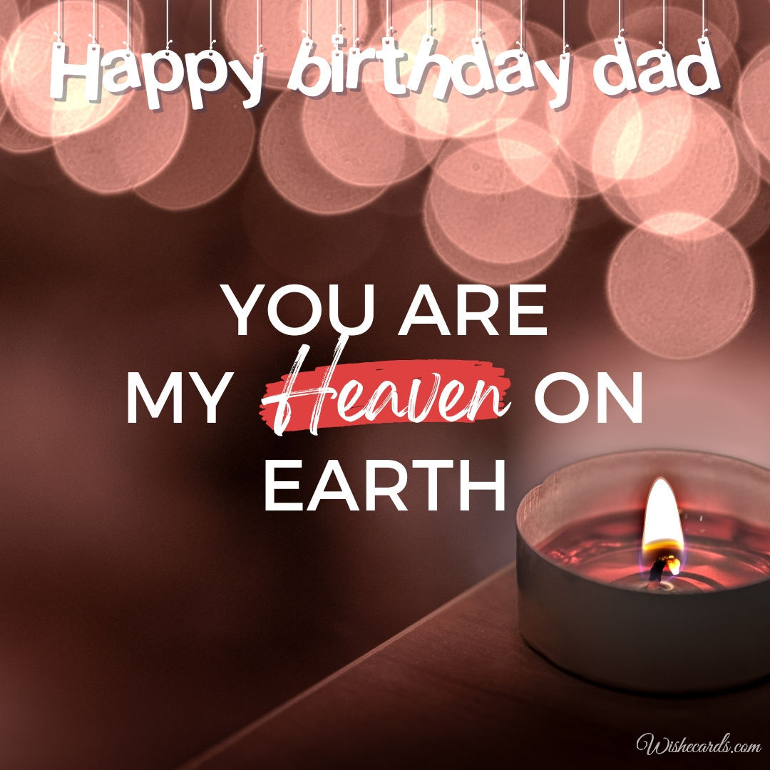 Happy Birthday Dad that Passed Away