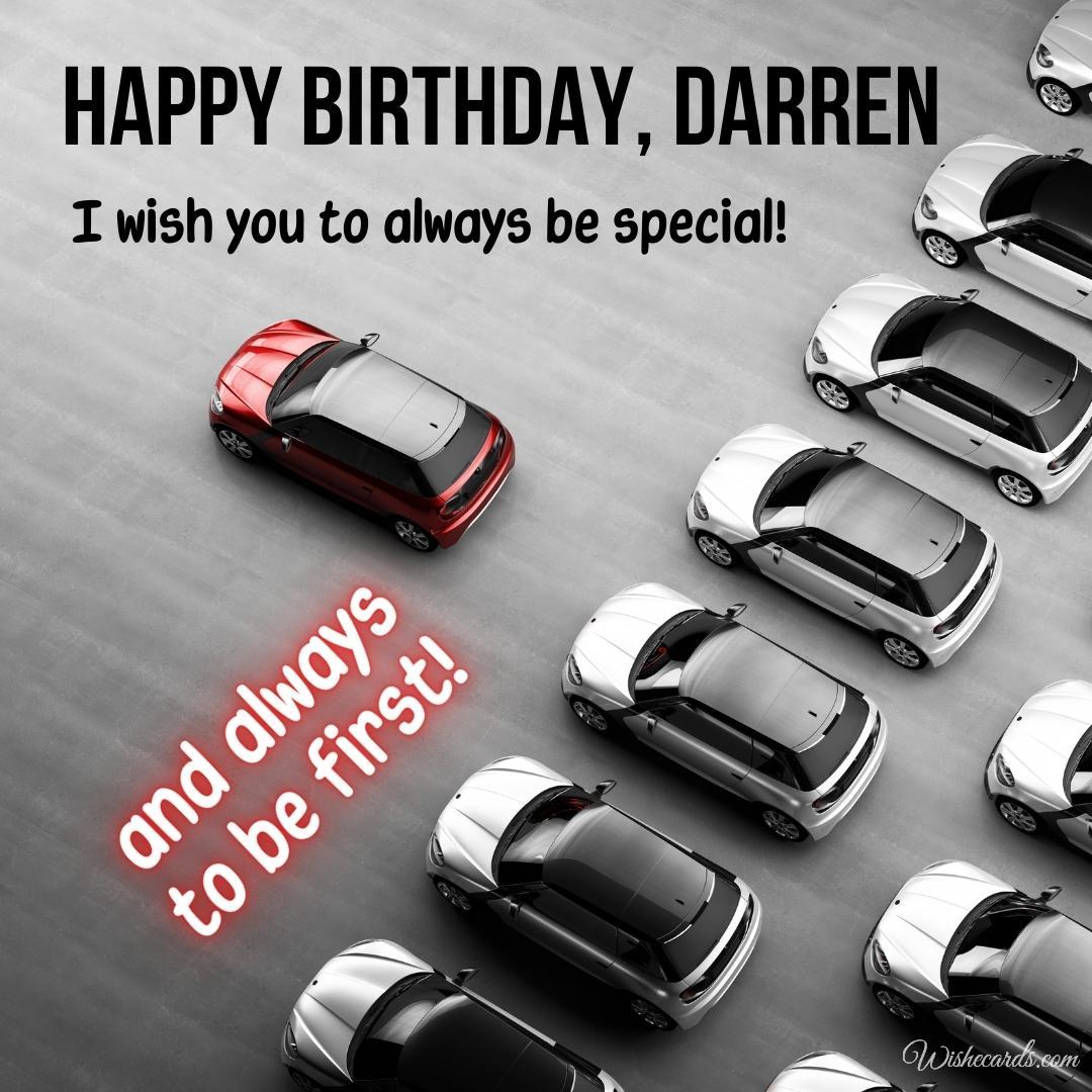Happy Birthday Darren Image