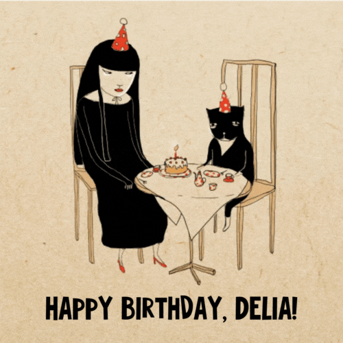 Happy Birthday Delia