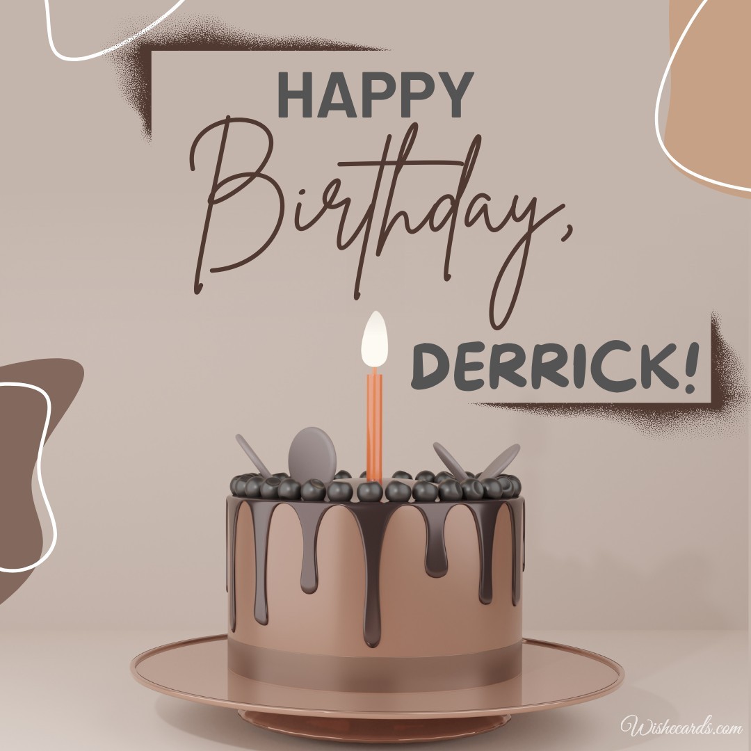 Happy Birthday Derrick Image