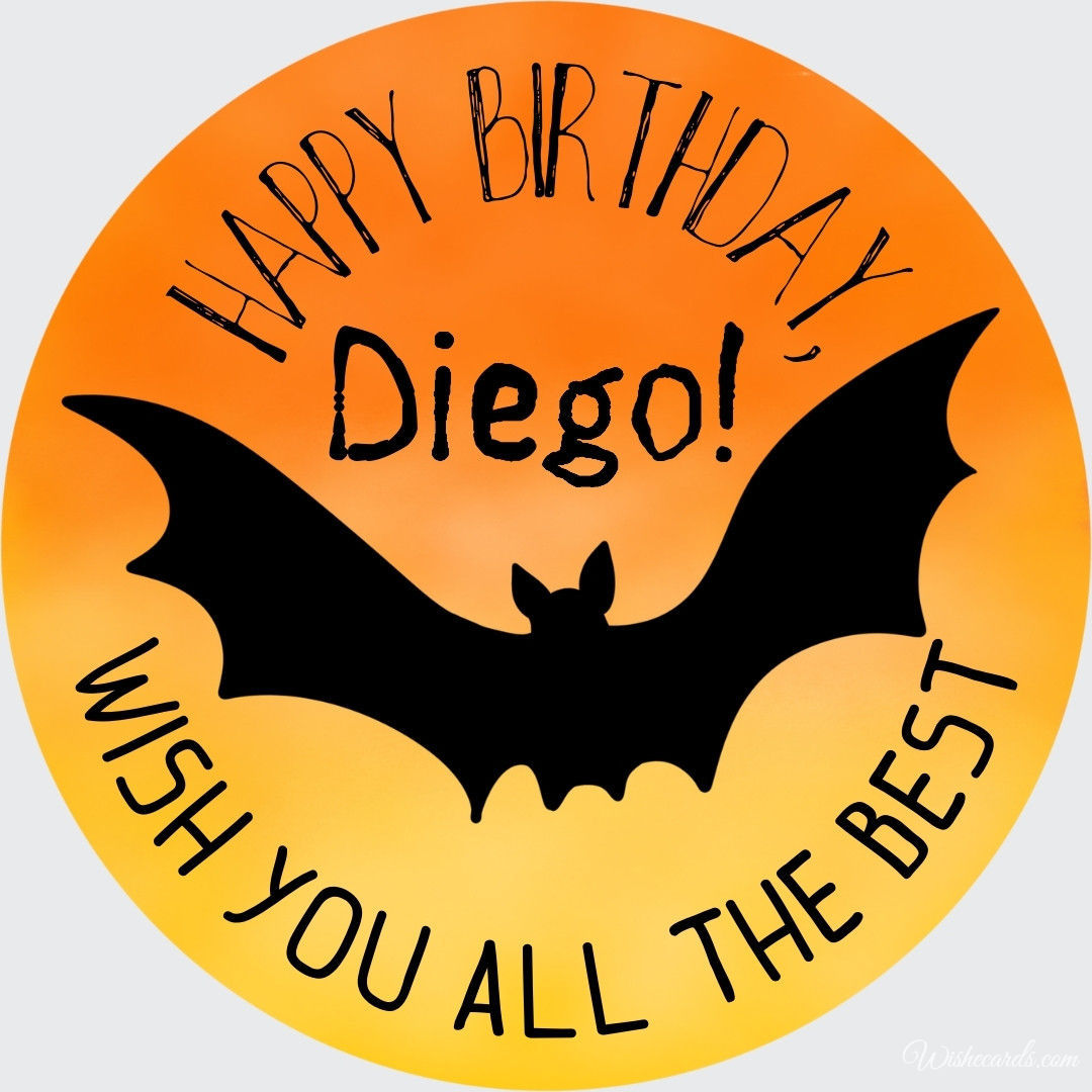 Happy Birthday Diego