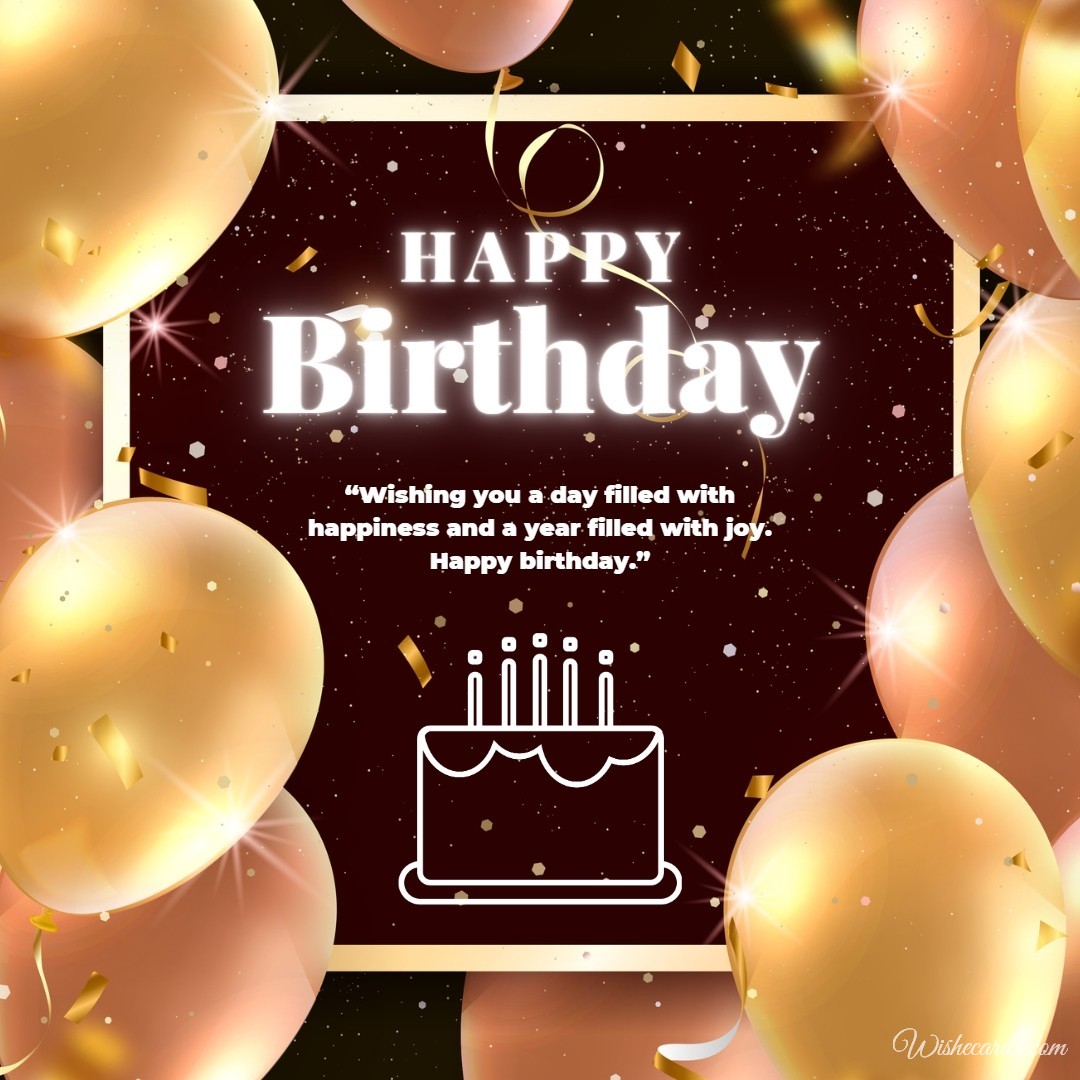 Happy Birthday Digital Card for Young Lady