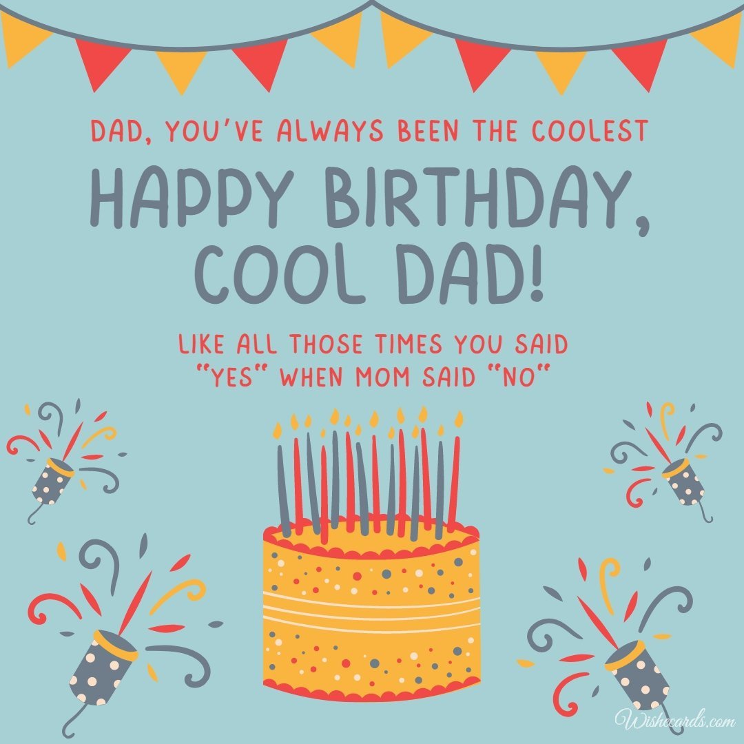 Happy Birthday Ecard For Dad