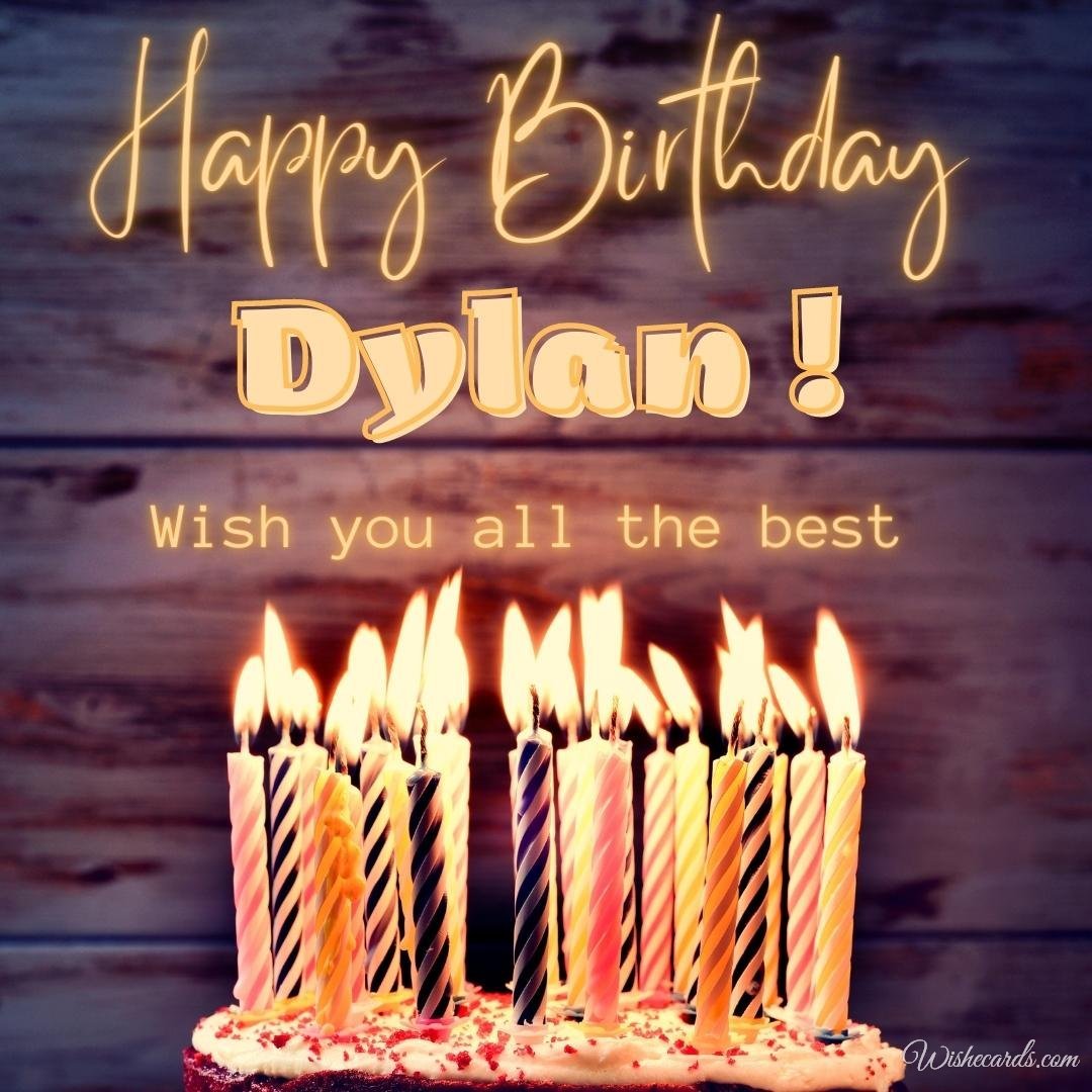Happy Birthday Ecard For Dylan