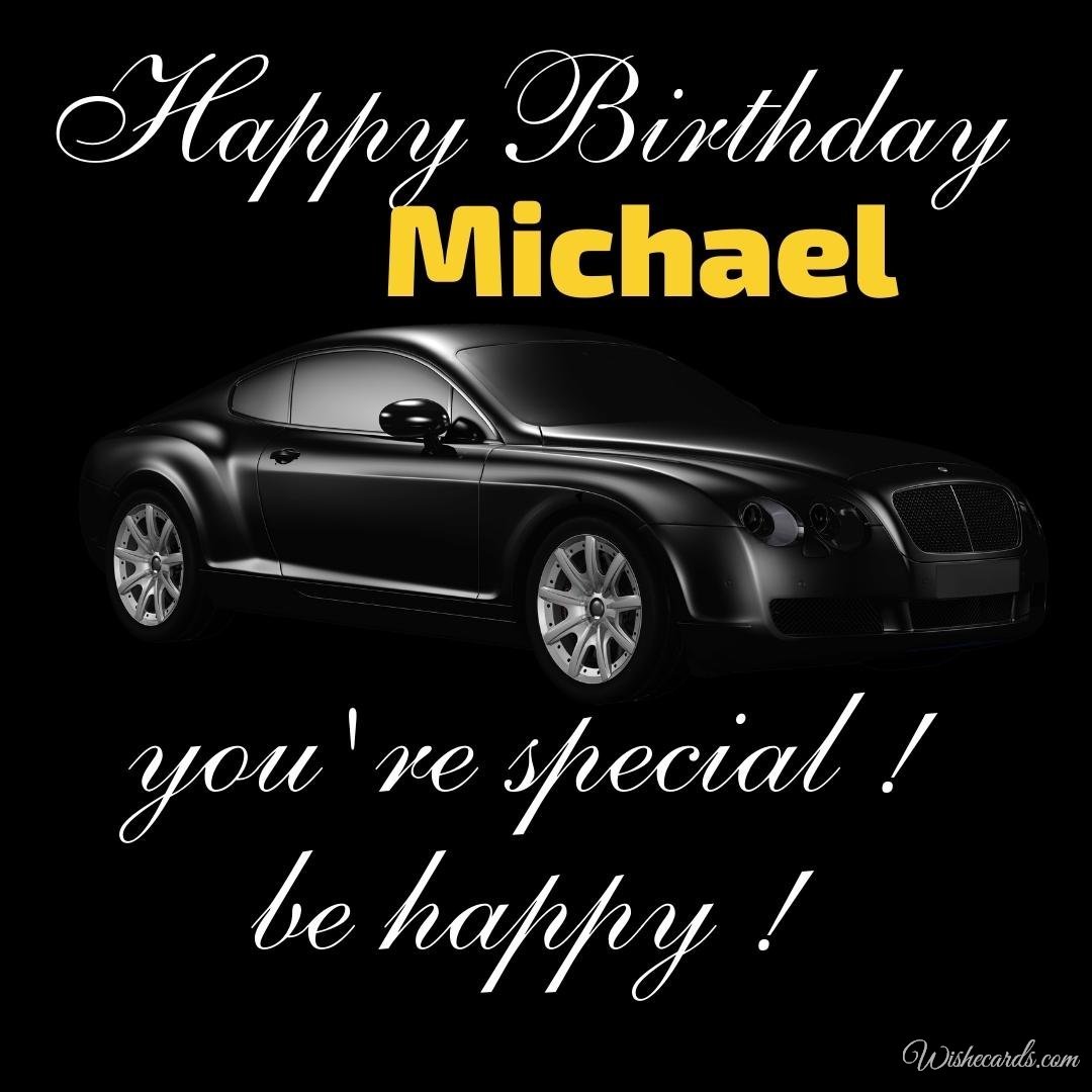 Happy Birthday Ecard For Michael