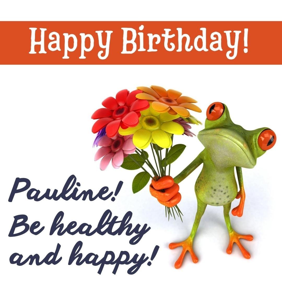 Happy Birthday Ecard For Pauline