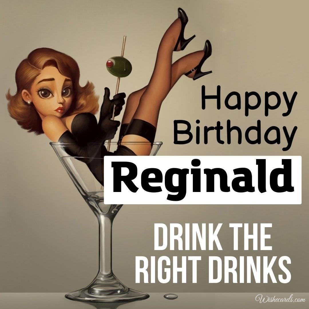 Happy Birthday Ecard For Reginald