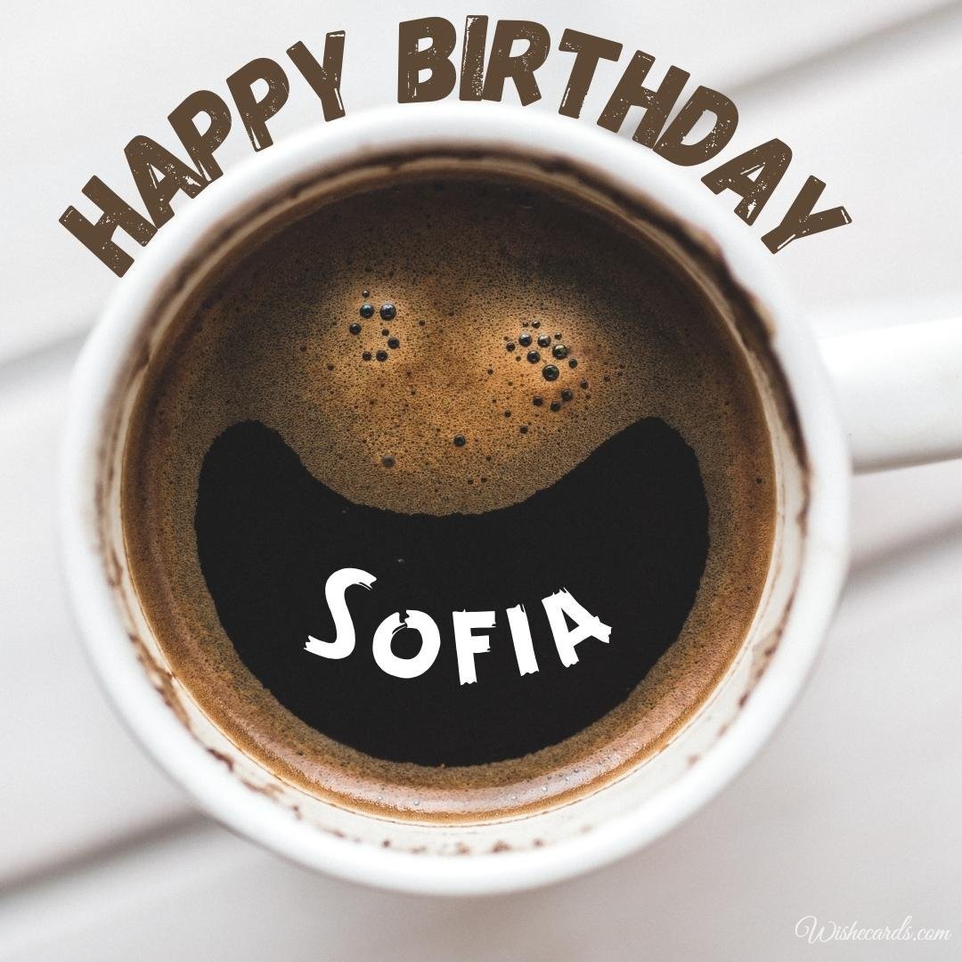 Happy Birthday Ecard For Sofia