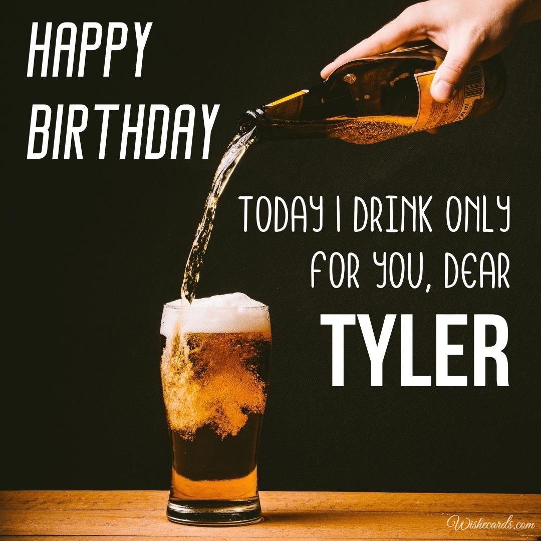 Happy Birthday Ecard For Tyler