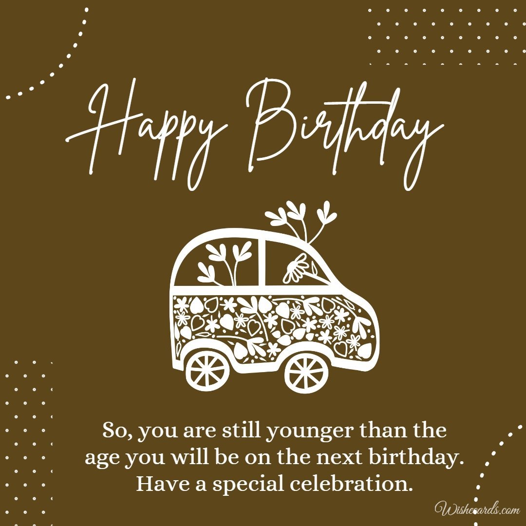 Happy Birthday Ecard To Driver