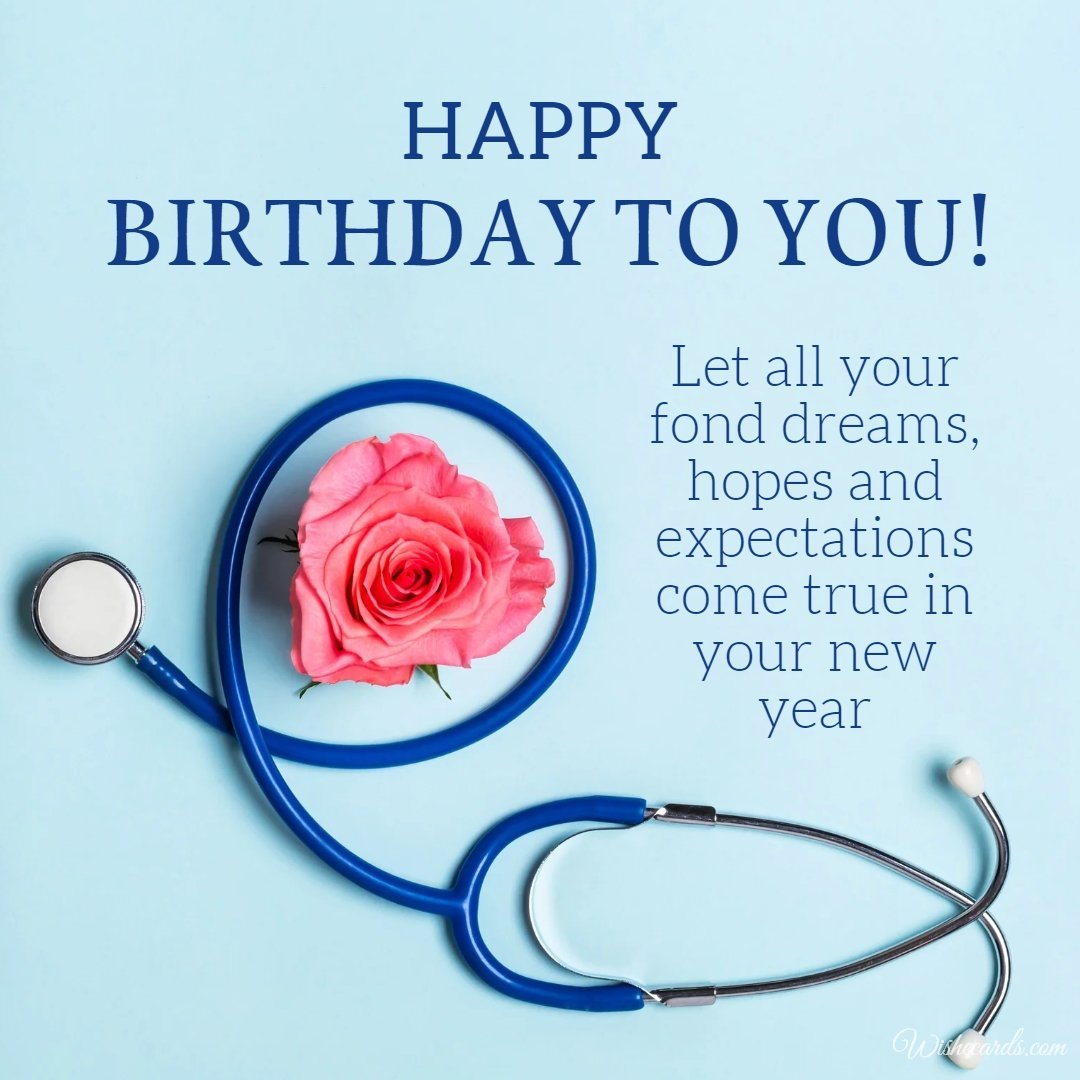 Happy Birthday Ecard To Medic