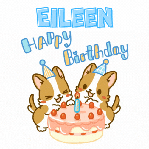 Happy Birthday Eileen Gif