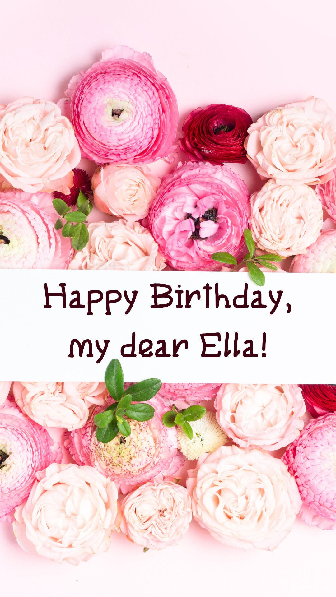 Happy Birthday Ella