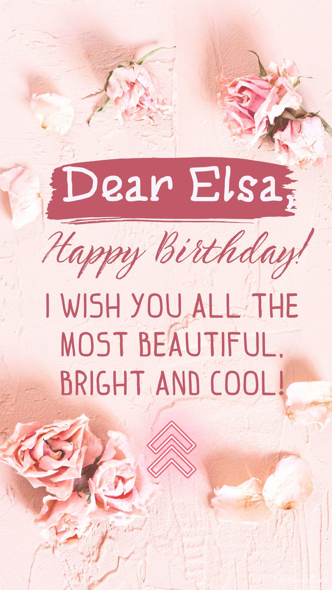 Happy Birthday Elsa Image
