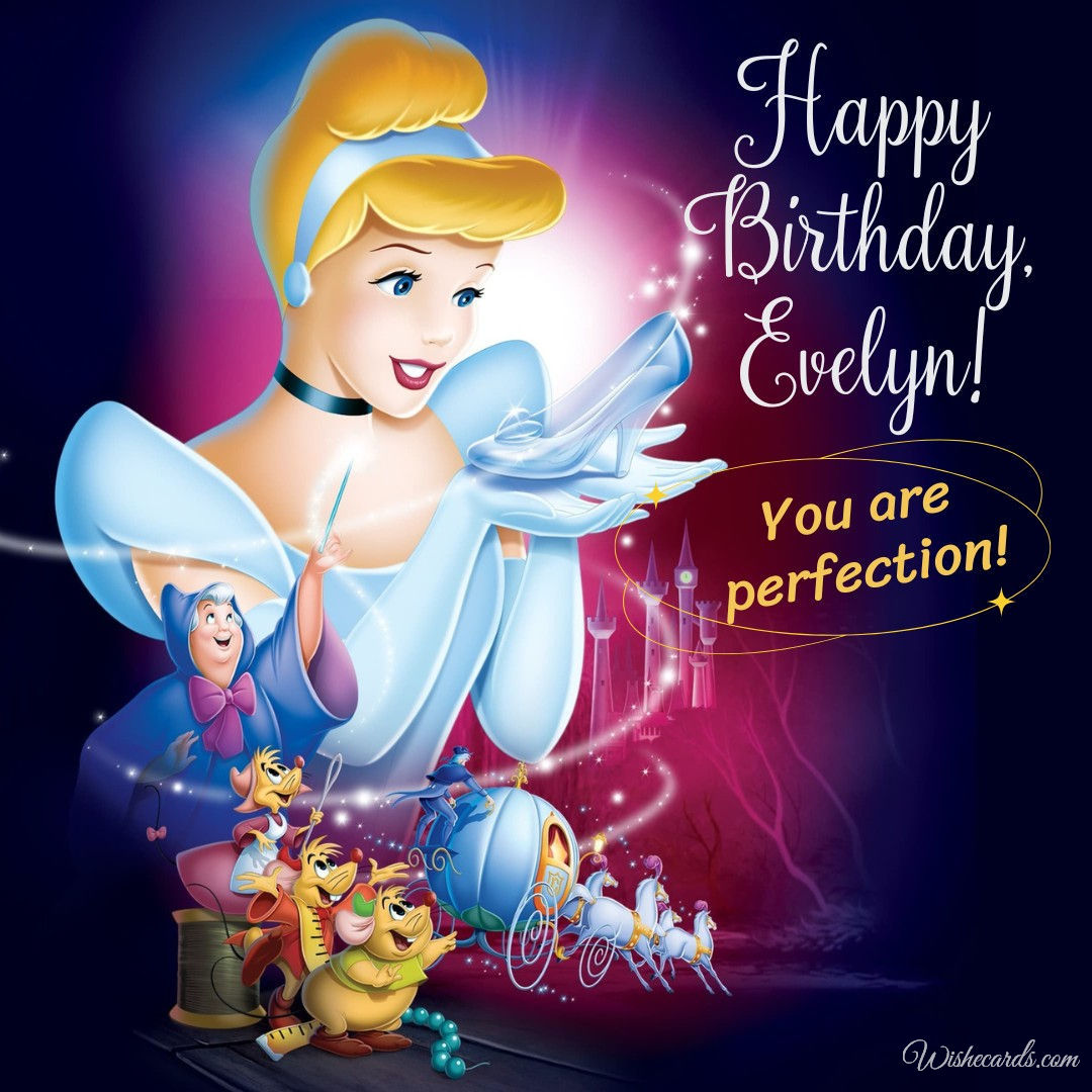 Happy Birthday Evelyn Image