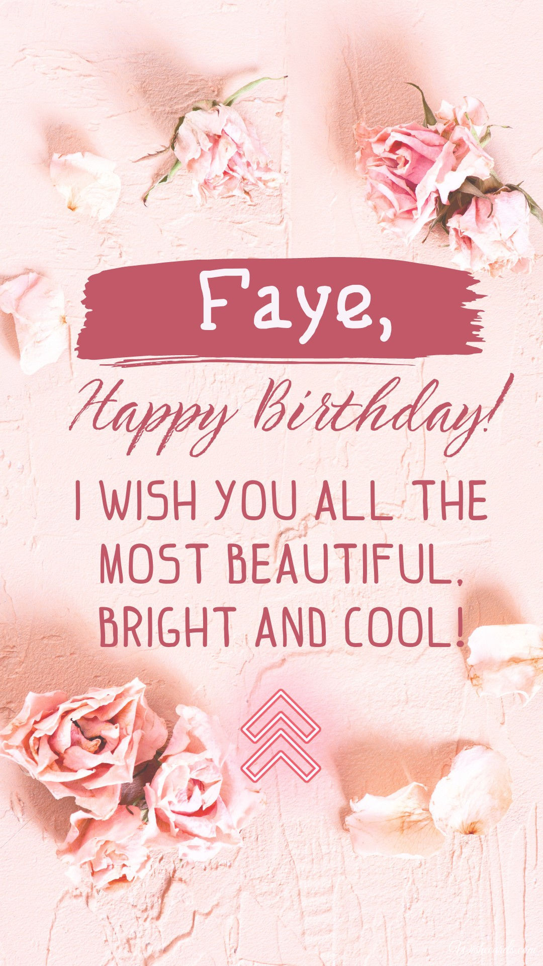 Happy Birthday Faye Image