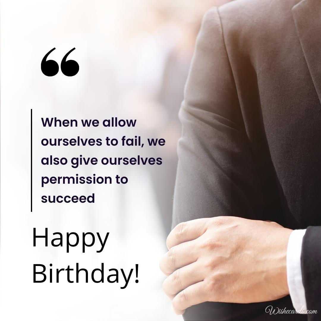 Happy Birthday for Employee