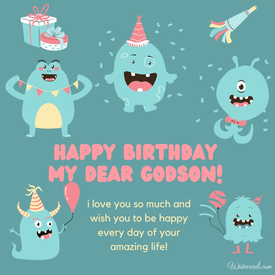 Happy Birthday for Godson