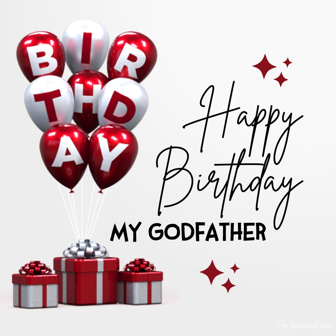 Happy Birthday Godfather Image