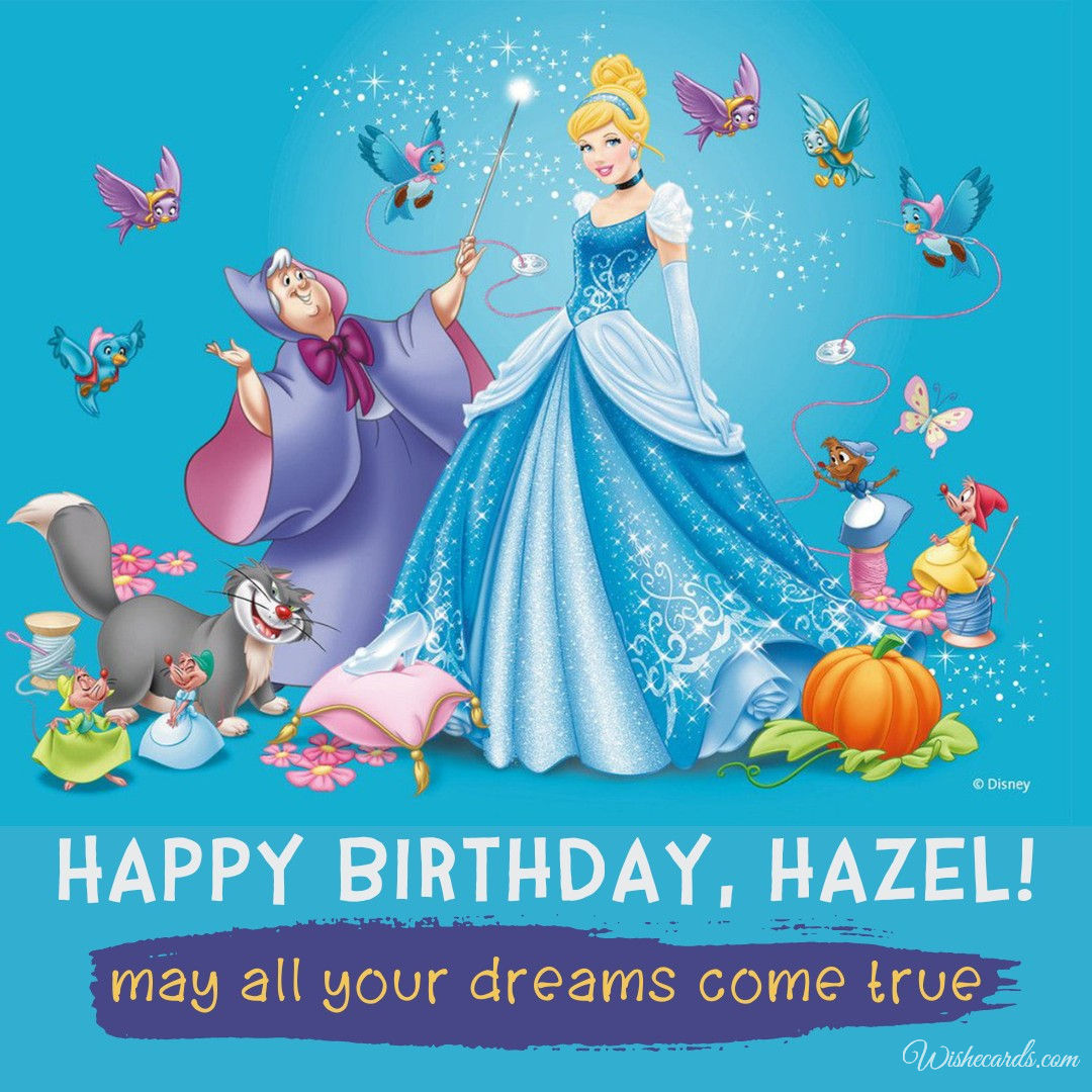Happy Birthday Hazel Image