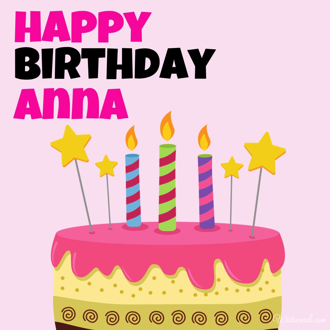 Happy Birthday Image Anna