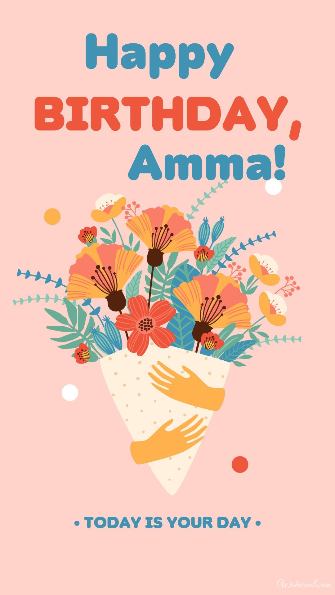 Happy Birthday Image for Amma