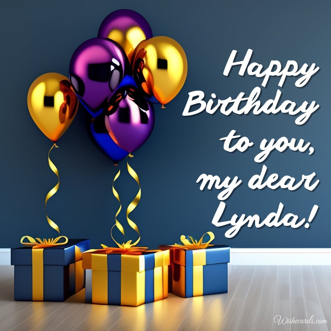 Happy Birthday Image for Lynda