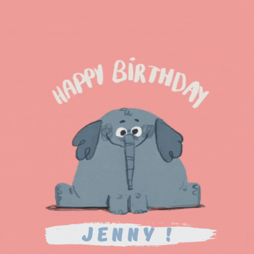 Happy Birthday Jenny Gif