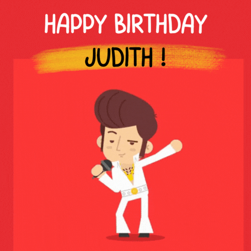 Happy Birthday Judith Gif