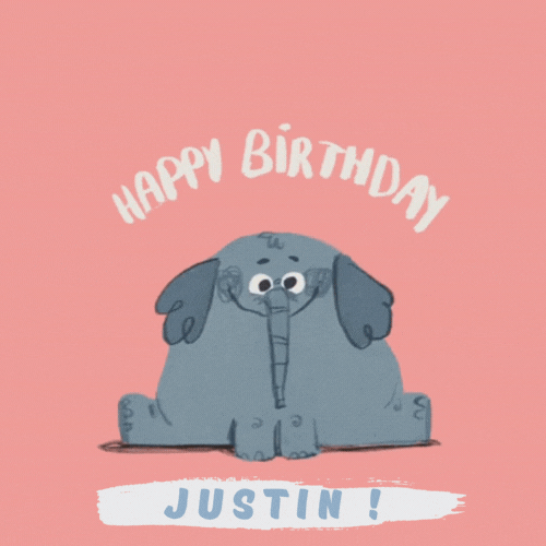 Happy Birthday Justin Gif