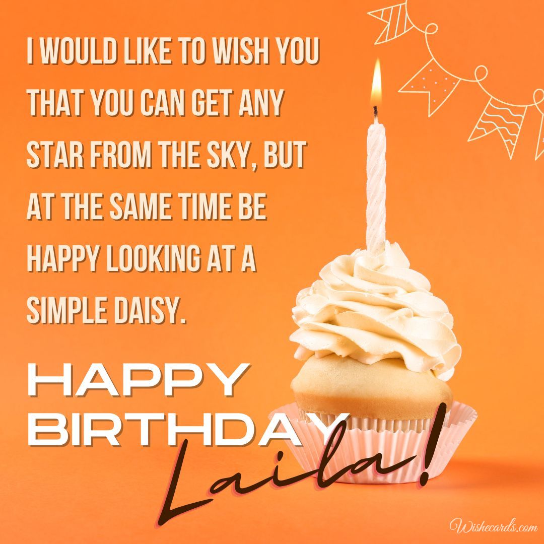 Happy Birthday Laila Images