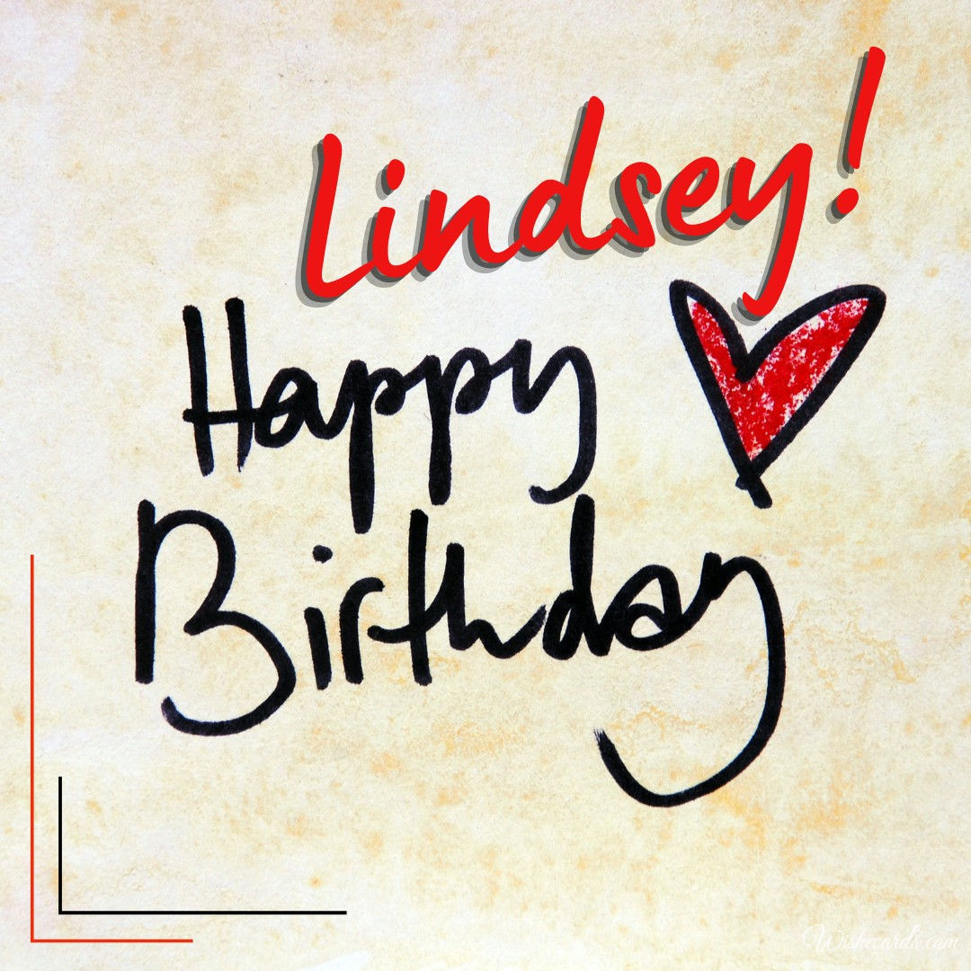Happy Birthday Lindsey Images