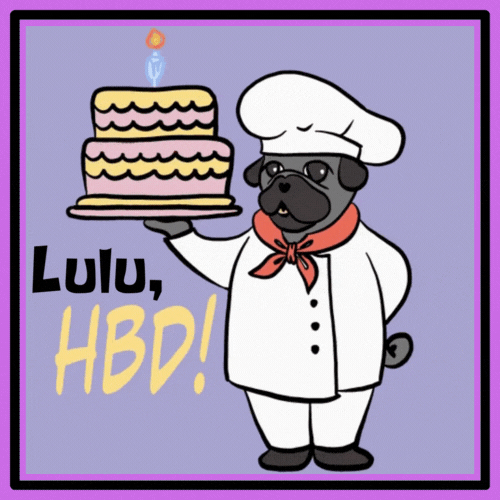 Happy Birthday Lulu Gif