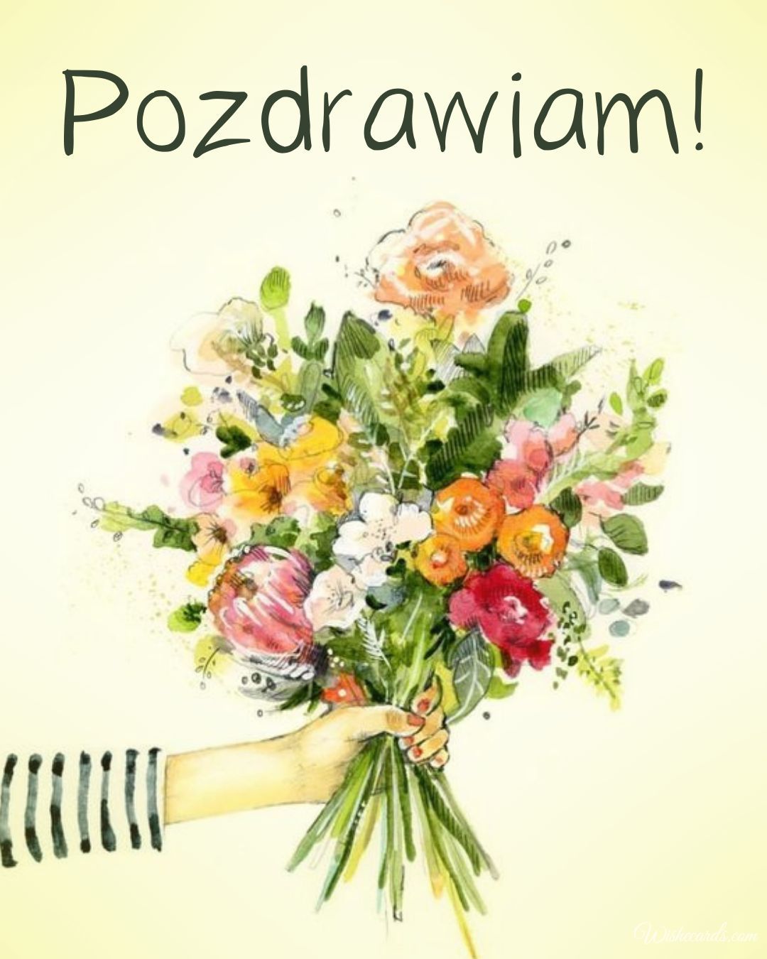 Happy Birthday Polish Card