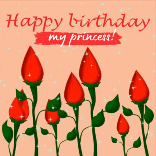 Happy Birthday Princess Gif